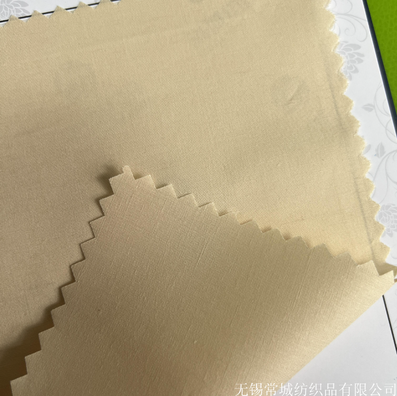 定织梭织春秋棉天丝亚麻平布 高档衬衫休闲装面料