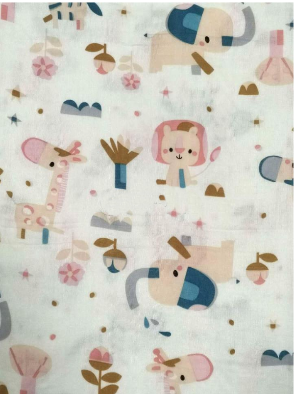 40s精梳竹棉双层纱布婴幼儿面料