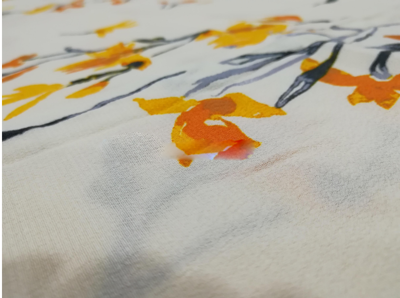 120D*30s人棉人造丝富丽绉印花春夏时尚时装女裙服装面料