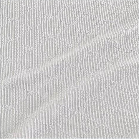 新品亮光三角波浪条纹面料 针织提花面料 亲肤透气女时装面料