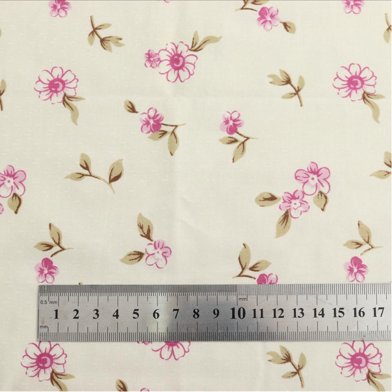 厂家直销全棉斜纹印花布 40*40 133*72工作服面料