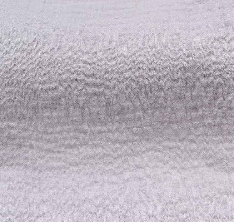 全棉双层绉布130g 有机棉GOTS认证 婴幼儿浴巾口水巾面料