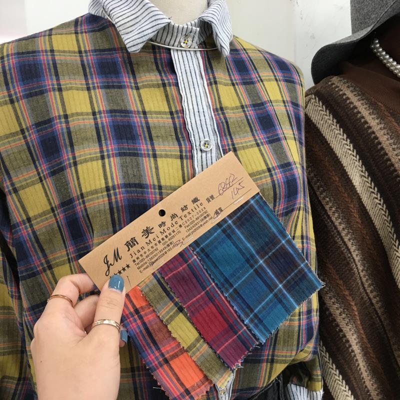 全棉色织双面双层面料
