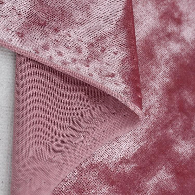 全涤针织染色钻石绒 纬编绒布家纺服装家具面料180gsm
