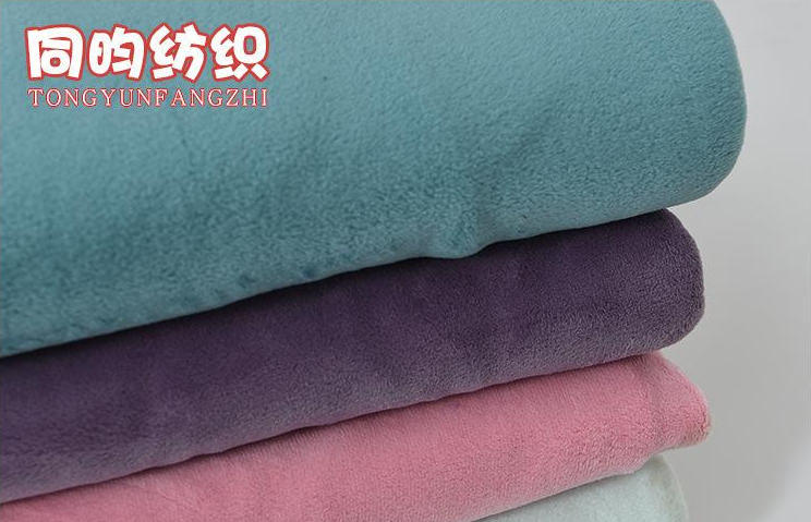 厂家直销双面银狐绒超柔海岛绒家居服保暖衣裤毛绒玩具加厚面料