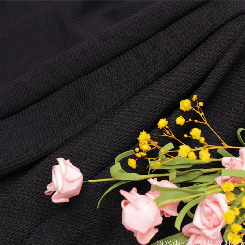 运动服面料蜂窝提花布 裸感亲肤透气瑜伽服网眼布料