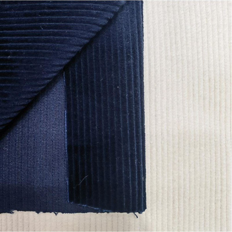 现货8条全棉灯芯绒服装鞋帽玩具布料粗条灯芯绒面料