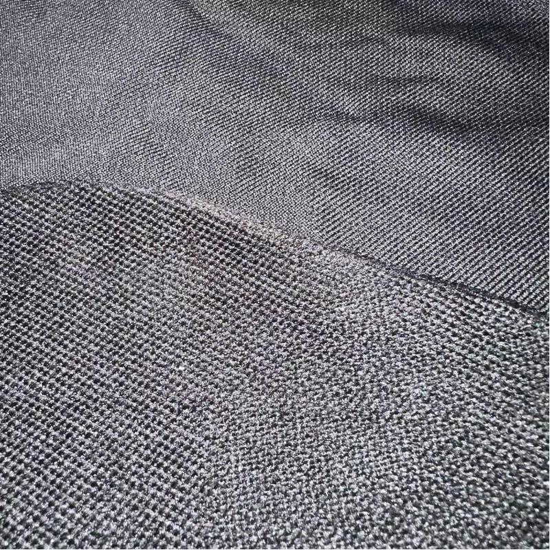 黑仿棉 麻灰 卫衣布（大鱼鳞）