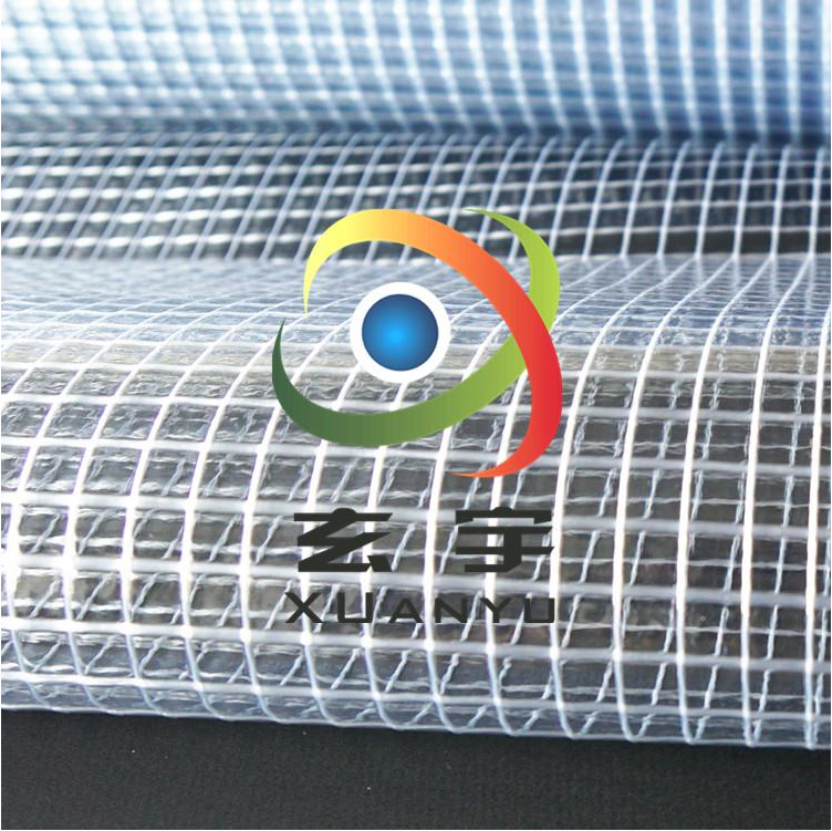 生产供应优质PVC大网格透明布1CM格子布