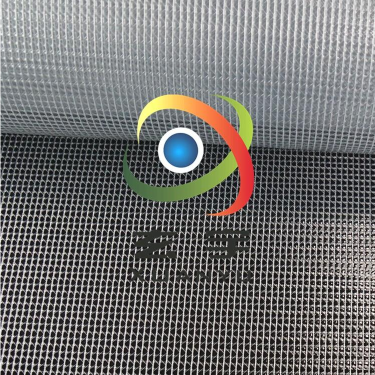现货供应PVC透明蓝色夹网布 蓝色透明网格布
