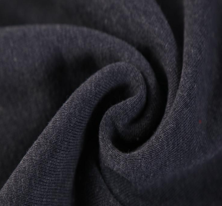 厂家批发T/C花灰卫衣摇粒绒户外防寒服休闲加绒外套服装针织面料