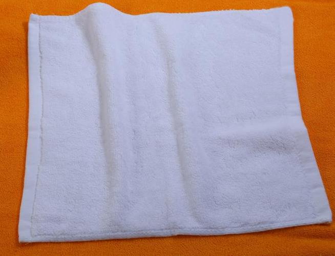 酒店宾馆方巾纯棉吸水小方巾白色厂家批发加工定做方巾