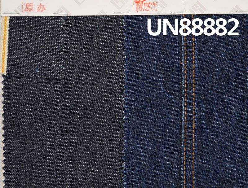 100%棉右斜红邊牛仔布 13.4oz 32/33" UN88882