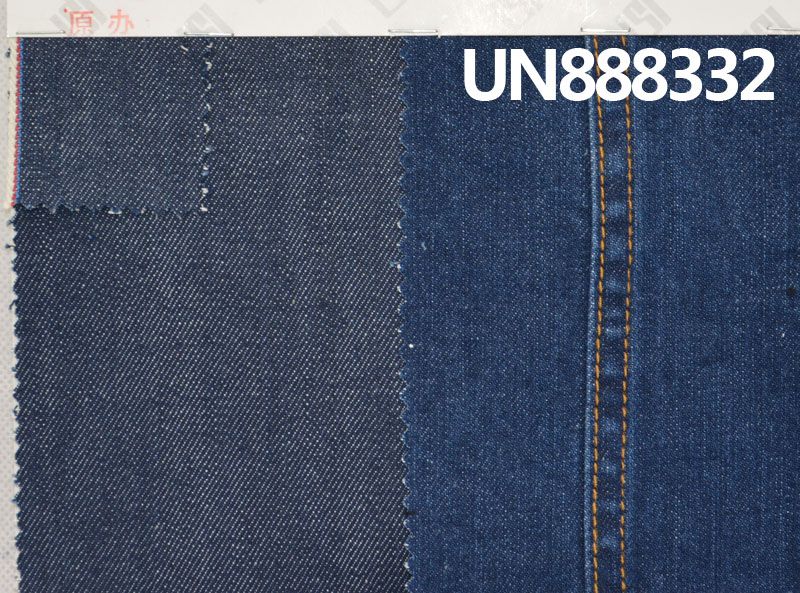 100%棉竹节右斜红边牛仔布 11.5oz 31/32" UN888332