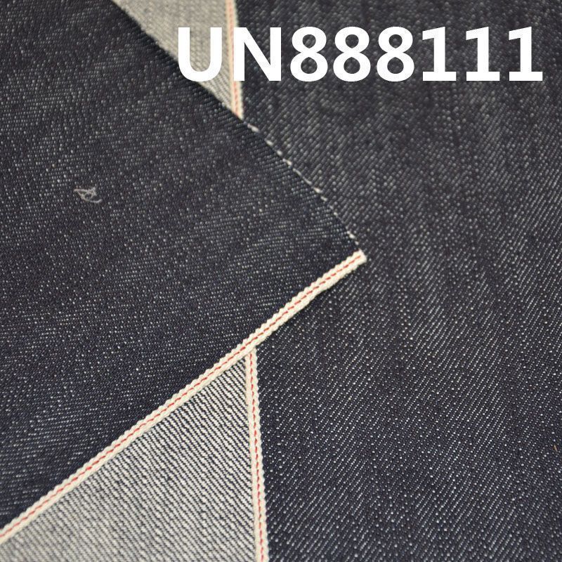 全棉竹节右斜牛仔 14oz 32/33" 赤耳DENIM丹宁布 全棉竹节右斜红邊牛仔布 UN888111