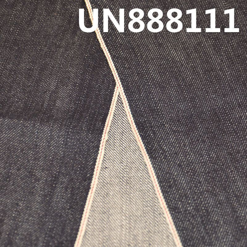 全棉竹節右斜牛仔 14oz 32/33" 赤耳DENIM丹甯布 全棉竹節右斜紅邊牛仔布 UN888111