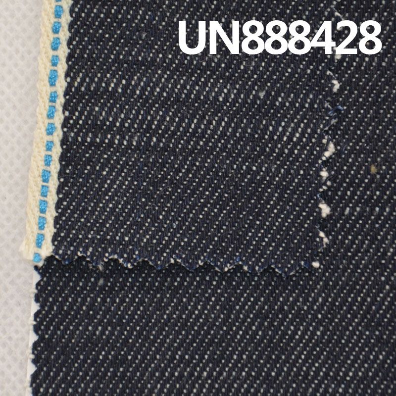 全棉竹節右斜牛仔 13oz 32/33" 100%棉竹節右斜紅邊牛仔布 UN888428