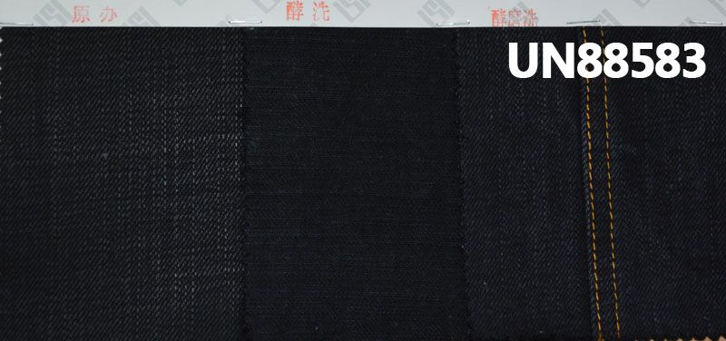 100%竹节右斜染色牛仔布 13oz 58/59" UN88583