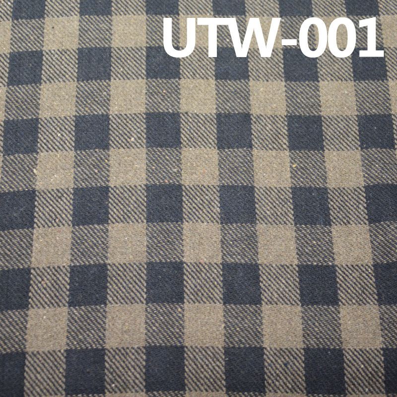 色织绒布 269g/m2 57/58" 格子绒布 UTW-001