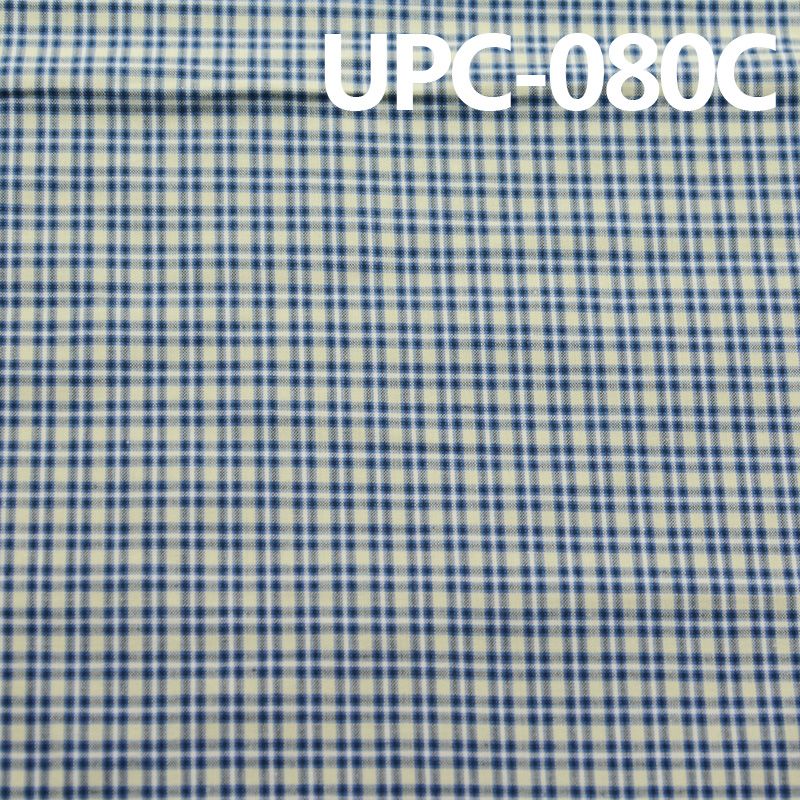 全棉色織格子布 128g/m2 57/58" 純棉色織格子布 UPC-080C