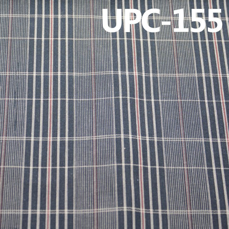 全棉色織布|155g/m2純棉平紋色織格仔布|褲子 裙子 休閑外套面料