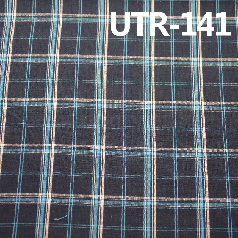 T/R色織格子布 138g/m2 57/58" UTR-141