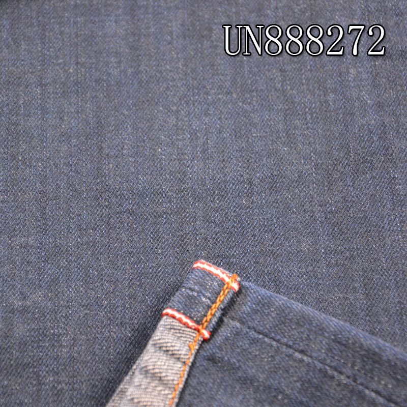 100%竹节右斜色邊牛仔布 12.5oz 31/32" UN888272