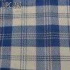 定做款 全棉色织格子布 319g/m2 57/58" 全棉牛仔蓝色织格仔布 UPC-247