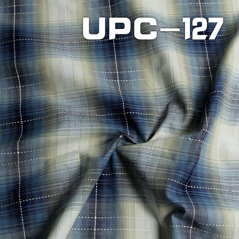 全棉色織大格 123G/m2 57/58" UPC-127