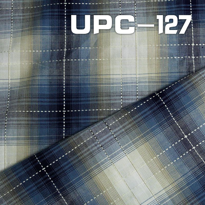 全棉色織大格 123G/m2 57/58" UPC-127