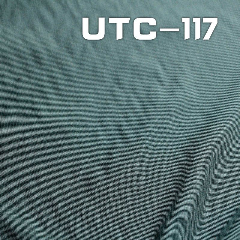 UTC-117  涤棉色织条纹布 158g/m2  55/56"