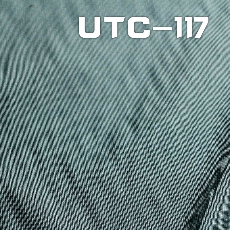 UTC-117  涤棉色织条纹布 158g/m2  55/56"