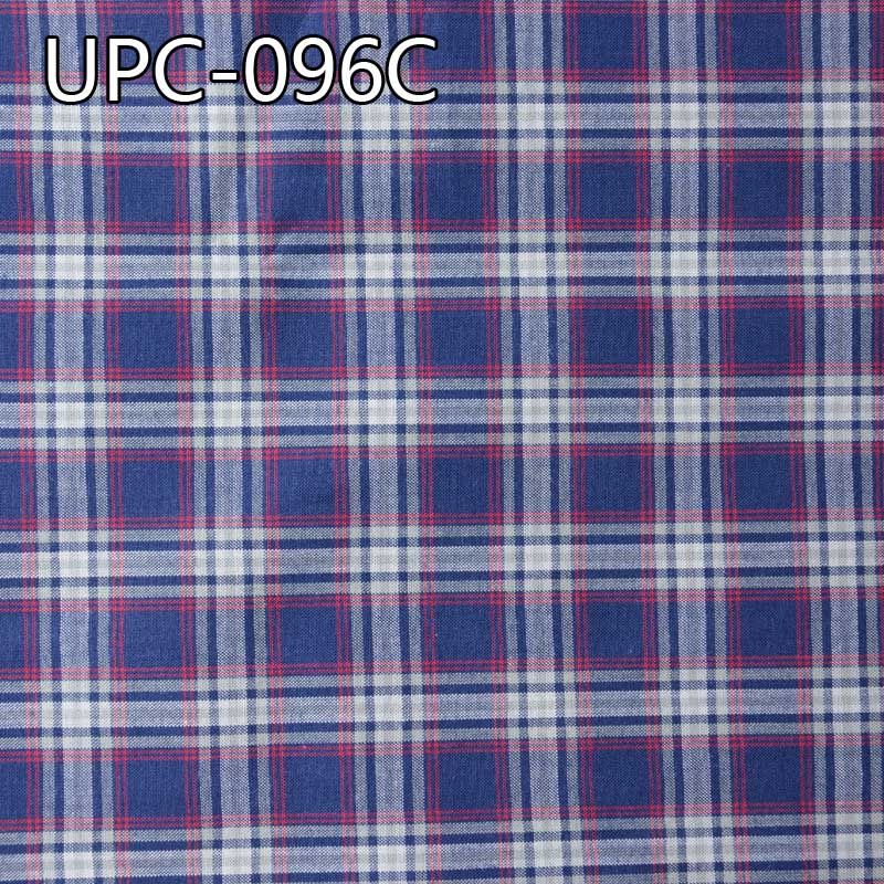 全棉色织格子布 126g/m2 57/58" UPC-096C