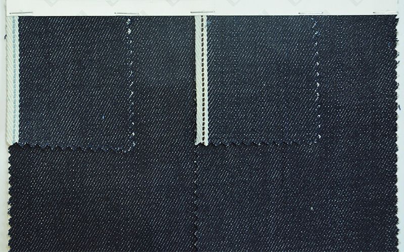 退漿色邊牛仔布|12安士(oz)全棉竹節丹甯布|梭織四片右斜|牛仔褲 牛仔夾克 外套面料