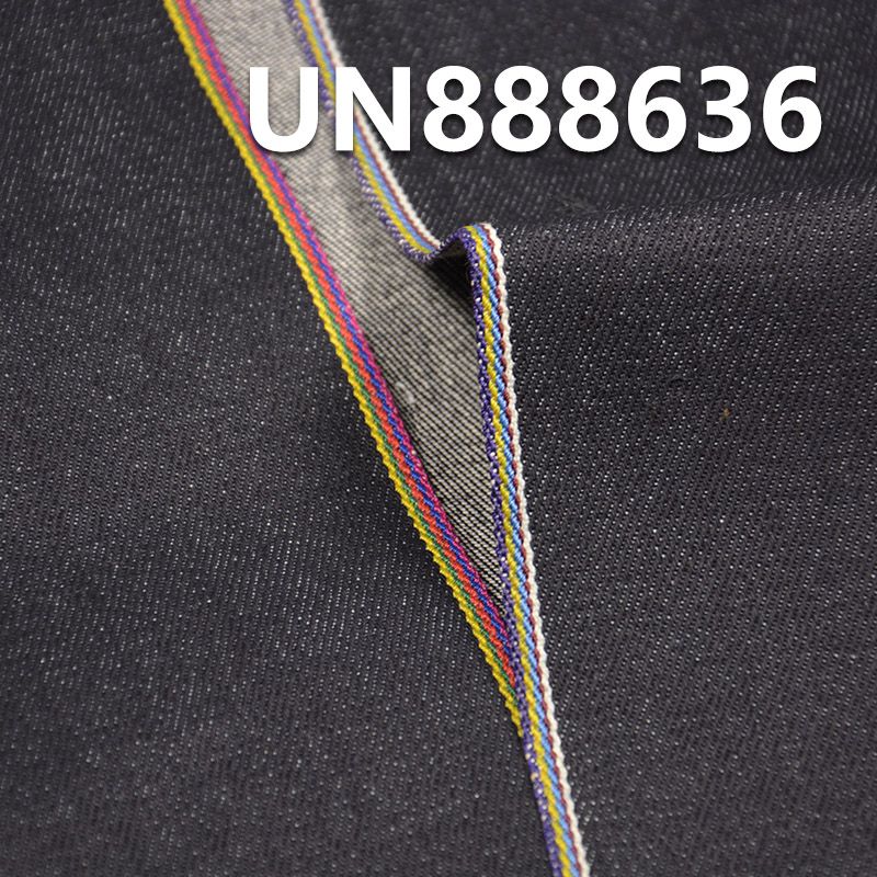 100%棉右斜红边牛仔布 14oz 32/33" UN888636