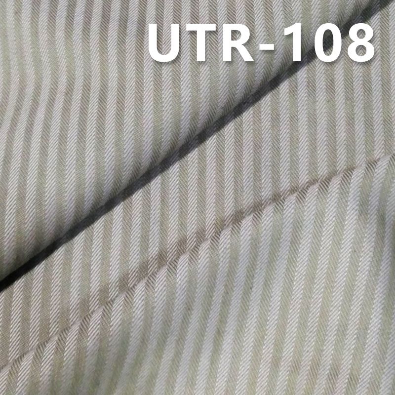 棉涤条子布|116g/m2棉涤三片左斜色织布|棉涤色织布|裤子 裙子 休闲外套面料