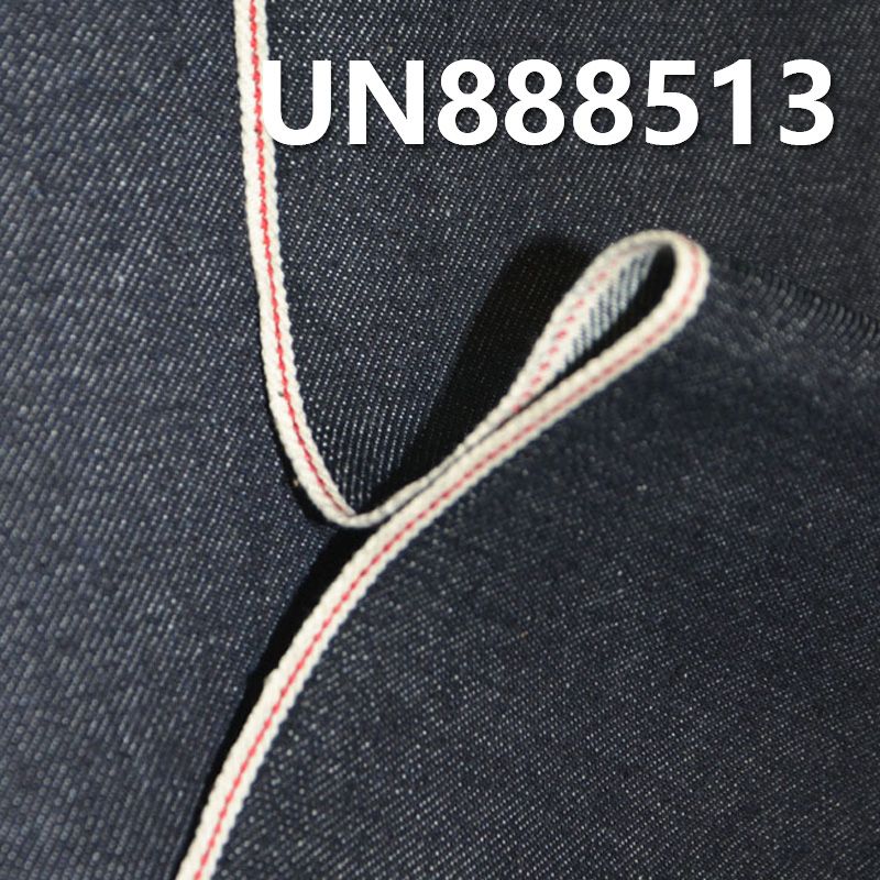 全棉右斜红边牛仔 12.5oz 31/32" 全棉右斜紅邊牛仔布  UN888513