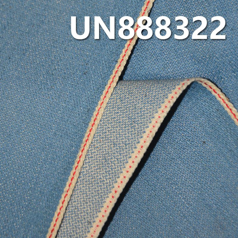 全棉直竹破卡色边牛仔 11oz 31/32" UN888322