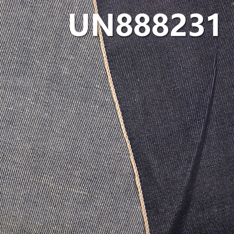 棉弹色边牛仔布|12.5安士(oz)弹力红边牛仔布|四片右斜|赤耳丹宁|牛仔裤 牛仔夹克 外套面料