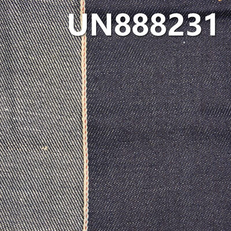 棉弹色边牛仔布|12.5安士(oz)弹力红边牛仔布|四片右斜|赤耳丹宁|牛仔裤 牛仔夹克 外套面料