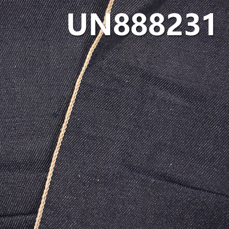 棉弹色边牛仔布|12.5安士(oz)弹力红边牛仔布|四片右斜|赤耳丹宁|牛仔裤 牛仔夹克 外套面料