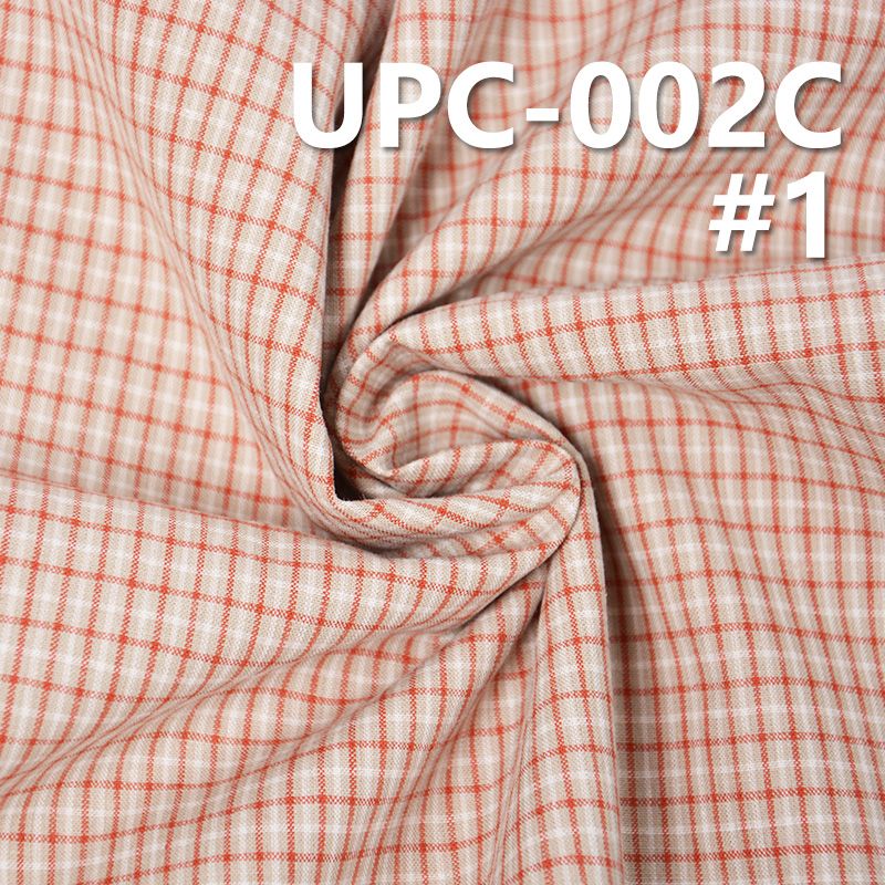 全棉色织格子布 123g/m2 57/58" UPC-002C