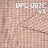 全棉色織格子布 123g/m2 57/58" UPC-002C