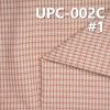 全棉色织格子布 123g/m2 57/58" UPC-002C