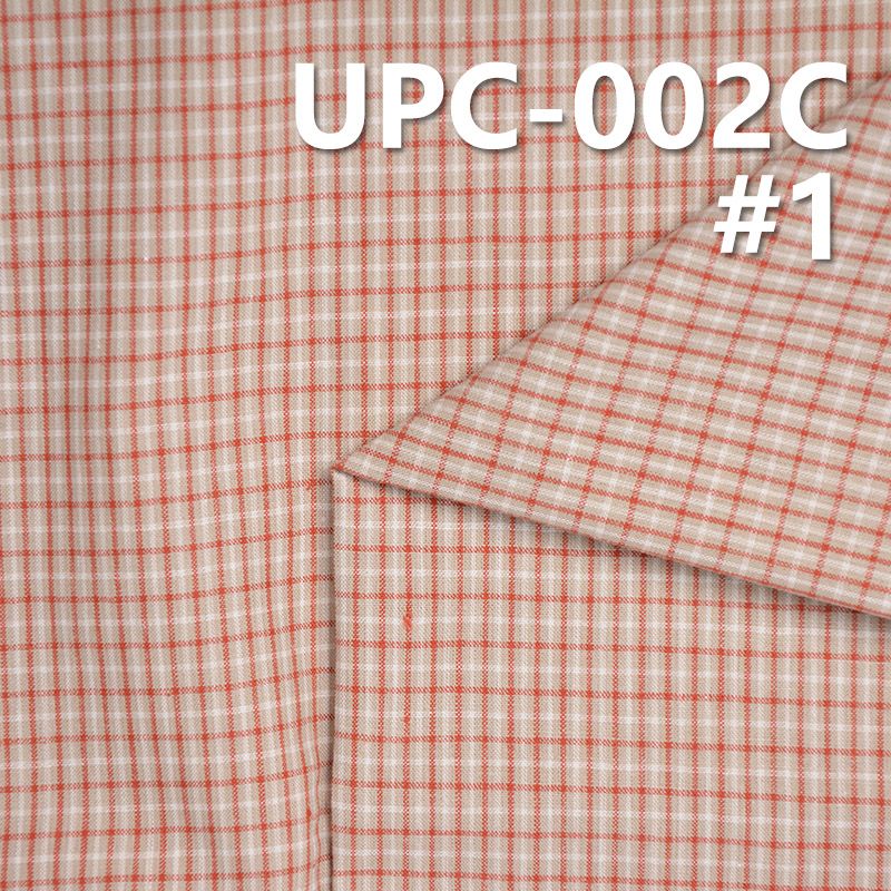 全棉色織格子布 123g/m2 57/58" UPC-002C