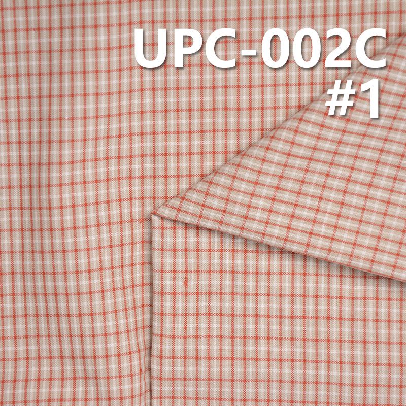 全棉色织格子布 123g/m2 57/58" UPC-002C