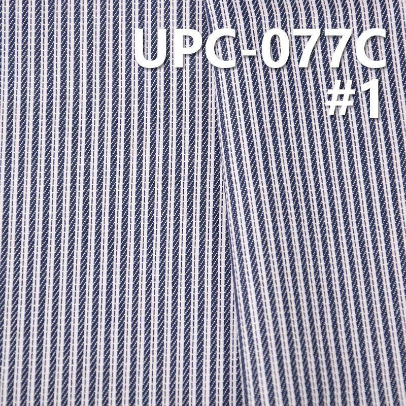 全棉色織條子布 183g/m2 57/58" UPC-077C
