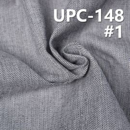 棉彈黑白雙面斜紋色織布 234g/m2 52/54" UPC-148