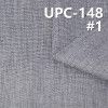 棉弹黑白双面斜纹色织布 234g/m2 52/54" UPC-148