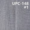 棉弹黑白双面斜纹色织布 234g/m2 52/54" UPC-148